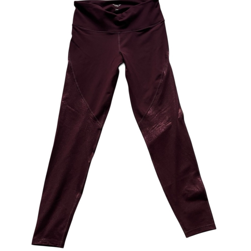 Old Navy Active Burgundy Leggings